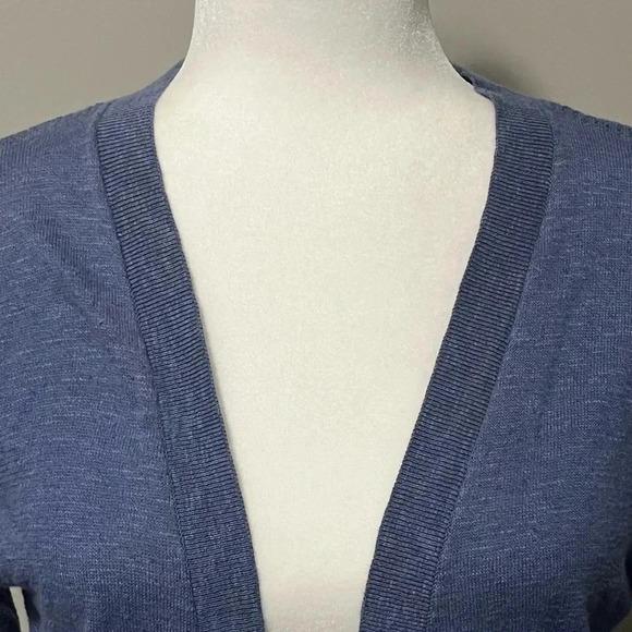 White Stuff Longline Knit Long Sleeve Cardigan - Picture 3 of 13